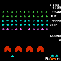 Играть онлайн в Space Invaders / Космические захватчики онлайн игра Space Invaders / Космические захватчики