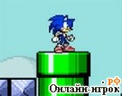 Играть онлайн в Соник в мире Марио 2 онлайн игра Соник в мире Марио 2