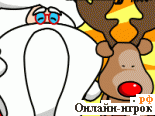 Играть онлайн в Merry Christmas Snowfight онлайн игра Merry Christmas Snowfight