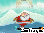 Играть онлайн в Santa's Gift Jump онлайн игра Santa's Gift Jump