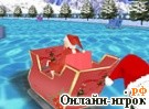 Играть онлайн в Гонки Санты онлайн игра Гонки Санты