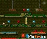 Играть онлайн в FireBoy and WaterGirl 1 in the Forest Temple / Огонь и вода 1 в лесном храме онлайн игра FireBoy and WaterGirl 1 in the Forest Temple / Огонь и вода 1 в лесном храме