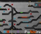 Играть онлайн в Fireboy and Watergirl in the Crystal Temple / Огонь и вода 4 в хрустальном храме онлайн игра Fireboy and Watergirl in the Crystal Temple / Огонь и вода 4 в хрустальном храме