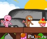 Играть онлайн в Super gingerbread man / Пряник онлайн игра Super gingerbread man / Пряник
