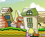 Играть онлайн в Super Gingerbread Man 2 / Пряник 2 онлайн игра Super Gingerbread Man 2 / Пряник 2