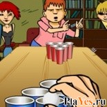Играть онлайн в Frat boy beer pong / Пиво-понг студенческого братства онлайн игра Frat boy beer pong / Пиво-понг студенческого братства