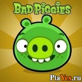 Играть онлайн в Bad Piggies онлайн игра Bad Piggies
