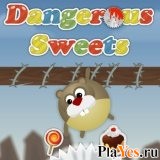 Играть онлайн в Dangerous Sweets онлайн игра Dangerous Sweets