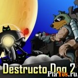 Играть онлайн в Destructo Dog 2 онлайн игра Destructo Dog 2
