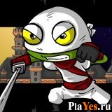 Играть онлайн в Ninja Frog онлайн игра Ninja Frog