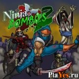 Играть онлайн в Ninja vs Zombies 2 онлайн игра Ninja vs Zombies 2