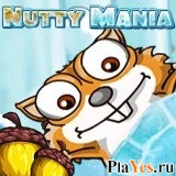 Играть онлайн в Nutty Mania онлайн игра Nutty Mania
