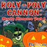 Играть онлайн в Roly-Poly Cannon: Bloody Monsters Pack 2 онлайн игра Roly-Poly Cannon: Bloody Monsters Pack 2