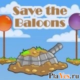 Играть онлайн в Save the Baloons онлайн игра Save the Baloons