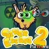 Играть онлайн в Sewer Escape 2 онлайн игра Sewer Escape 2