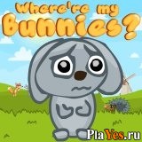 Играть онлайн в Where're my Bunnies? онлайн игра Where're my Bunnies?