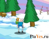 Играть онлайн в Adventure Time Break the Worm онлайн игра Adventure Time Break the Worm