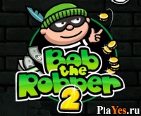 Играть онлайн в Robber Bob 2 / Грабитель Боб 2 онлайн игра Robber Bob 2 / Грабитель Боб 2