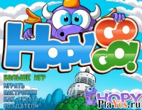Играть онлайн в Hopy Go Go онлайн игра Hopy Go Go