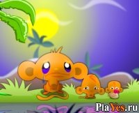 Играть онлайн в Monkey Go Happy 3 онлайн игра Monkey Go Happy 3