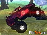 Играть онлайн в Monster Truck Hero онлайн игра Monster Truck Hero