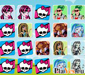 Играть онлайн в Monster High Memory онлайн игра Monster High Memory