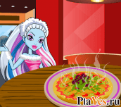 Играть онлайн в Monster High Pizza Deco онлайн игра Monster High Pizza Deco