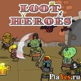 Играть онлайн в Loot Heroes онлайн игра Loot Heroes