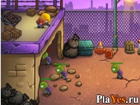 Играть онлайн в Zombo Buster Rising онлайн игра Zombo Buster Rising