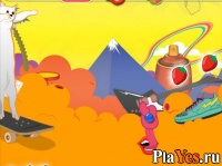 Играть онлайн в Поймай сочный фрукт / Juicy Fruit Flavor Fling онлайн игра Поймай сочный фрукт / Juicy Fruit Flavor Fling