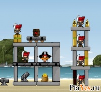 Играть онлайн в Siege Hero: Pirate Pillage онлайн игра Siege Hero: Pirate Pillage