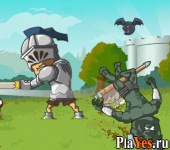 Играть онлайн в Castle Knight онлайн игра Castle Knight