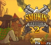 Играть онлайн в Smokin' Barrels 2 онлайн игра Smokin' Barrels 2
