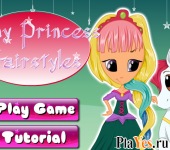 Играть онлайн в Pony hairstyles 2 / Прическа для пони 2 онлайн игра Pony hairstyles 2 / Прическа для пони 2