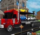 Играть онлайн в Car Transporter 3D онлайн игра Car Transporter 3D