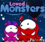Играть онлайн в Loved Monsters онлайн игра Loved Monsters