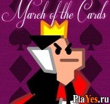 Играть онлайн в March of the Cards онлайн игра March of the Cards