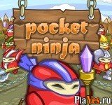 Играть онлайн в Pocket Ninja / Карманные ниндзя онлайн игра Pocket Ninja / Карманные ниндзя