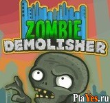 Играть онлайн в Zombie Demolisher / Истребитель зомби онлайн игра Zombie Demolisher / Истребитель зомби