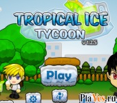 Играть онлайн в Tropical Ice Tycoon онлайн игра Tropical Ice Tycoon