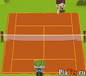 Играть онлайн в Box-Brothers Tennis онлайн игра Box-Brothers Tennis