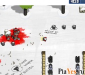 Играть онлайн в Boxhead the Christmas Nightmare онлайн игра Boxhead the Christmas Nightmare