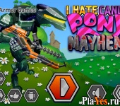 Играть онлайн в I Hate Candy: Pony Mayhem онлайн игра I Hate Candy: Pony Mayhem