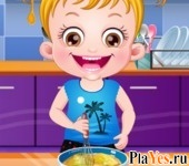 Играть онлайн в Baby Hazel Cooking Time онлайн игра Baby Hazel Cooking Time
