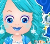 Играть онлайн в Baby Hazel Ice Princess Dress-Up онлайн игра Baby Hazel Ice Princess Dress-Up