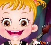 Играть онлайн в Baby Hazel Musical Melody онлайн игра Baby Hazel Musical Melody