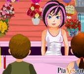 Играть онлайн в Draculaura Flower Boutique онлайн игра Draculaura Flower Boutique