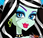 Играть онлайн в Frankie Stein New Year Look онлайн игра Frankie Stein New Year Look