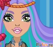 Играть онлайн в Monster High Madison Fear Dress-Up онлайн игра Monster High Madison Fear Dress-Up