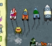 Играть онлайн в Spongebob Delivery Drama онлайн игра Spongebob Delivery Drama